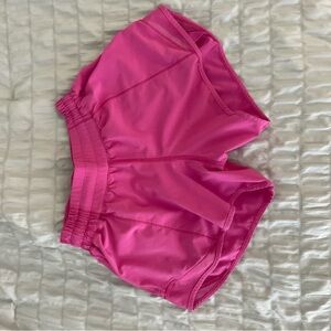 Lululemon Sonic Pink Hotty Hots Size 2 tall High Rise